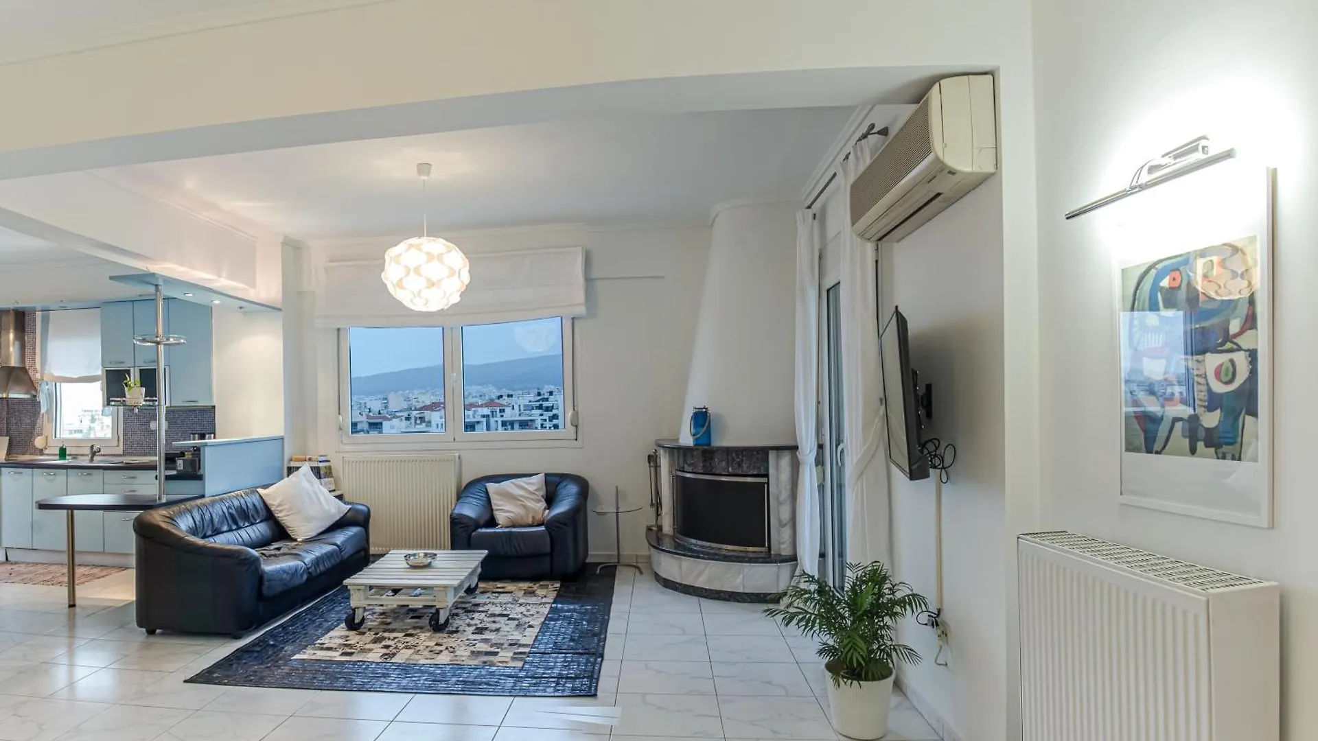 Celestial Garden-Thessaloniki'S Modern, Eclectic Penthouse With An Amazing View And Veranda Apartment Thessaloniki